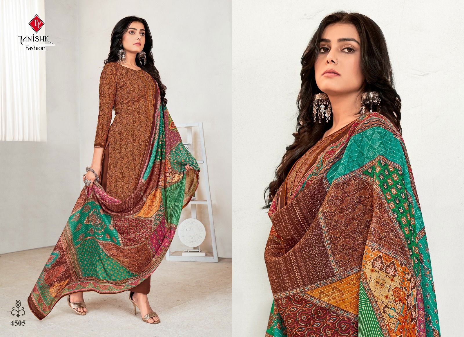 orum tanishq fashion muslin wholesale designer dress material catalog